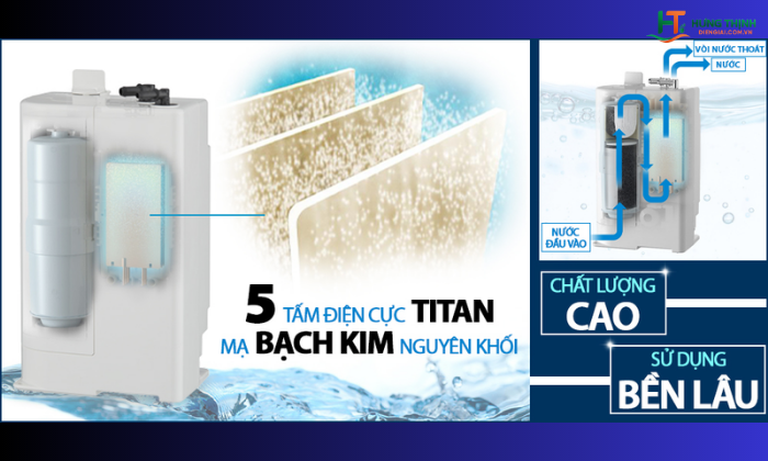 Công nghệ điện phân của máy lọc nước iON kiềm TK-AB50