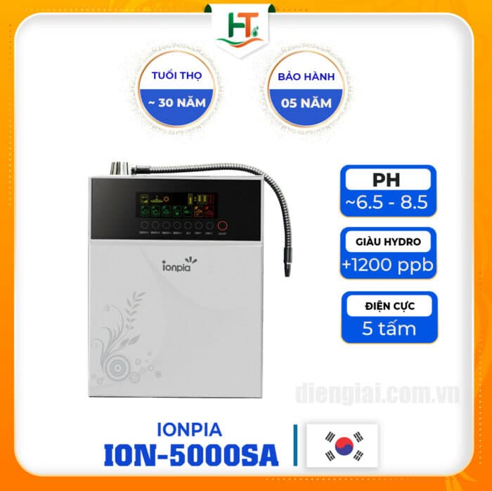 MÁY LỌC NƯỚC KIỀM ION-5000SA